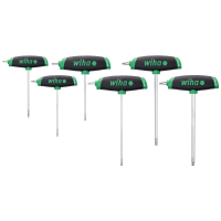 Wiha Torx Haakse schroevendraaierset T 10, T 15, T 20, T 25, T 30, T 40 6 delig