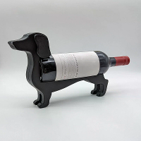 Wijnflesrek Alcohol Display Stand Huishoudelijke Teckel Wijnfleshouder Novelty Grappig Aanrecht Wijnrek Huisdecoratie