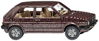 Wiking 004504 H0 Auto Volkswagen Golf II, omberbruin metallic