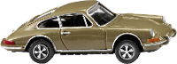 Wiking 0160 04 H0 Auto Porsche 911 coupé   kakigrijs