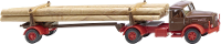Wiking 039013 H0 Vrachtwagen Henschel Lange houttransporteur