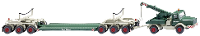 Wiking 049303 H0 Vrachtwagen Faun Diepdedederektrein August Aldoorn