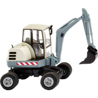 Wiking 065809 H0 Bouwvoertuig Mini graafmachine, alpenblauw