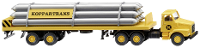 Wiking 078701 H0 Vrachtwagen Volvo Gastransportkabel N12 Koppartrans