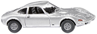 Wiking 0804 10 H0 Auto Opel GT, zilver metallic