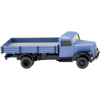 Wiking 084007 H0 Vrachtwagen Opel Flits pick up   op afstand blauw
