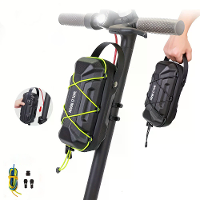 WILDE MAN 2L EVA Hard Shell Scooter Handvat Tas Waterdicht Grote Capaciteit Reflecterende Snelle Ontgrendel Handvat Tas