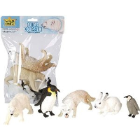 Polar   5 Plastic Dieren In Polybag
