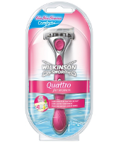 Wilkinson Quattro Women Apparaat + Mesjes