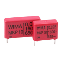 Wima 1 stuk(s) MKP foliecondensator Radiaal bedraad 3000 V/DC, 700 V/AC 10 % (l x b x h) 41.5 X 35.0 X 50.0 Mm