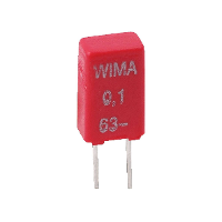 Wima 100 stuk(s) MKT foliecondensator (l x b x h) 4.6 X 2.5 X 7.0 Mm