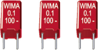 Wima MKS2G026801H00KSSD 1 stuk(s) MKS foliecondensator Radiaal bedraad 0.068 ΜF 400 V/DC 20 % 5 mm (l x b x h) 7.2 X 5.5 X 11.5 Mm