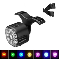 WindMoon WT09S Smart USB Oplaadbare Waterdichte LED Fiets Achterlicht met Slimme Remsensor voor Nachtfietsen en MTB