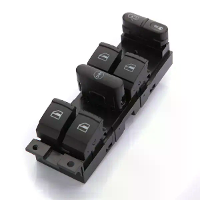 Window Panel Master Switch Press For 99 00 01 02 03 04 VWGolf Jetta
