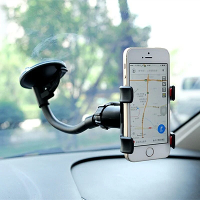 Windscherm Auto Mobiele Telefoonhouder Spleet Zuignap Luie Slangbeugel In Auto Telefoonhouder Mobiele Telefoonaccessoire