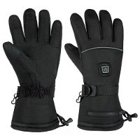 Winter Geïsoleerde Fietshandschoenen Waterdicht Touchscreen Verstelbare Pasvorm Oplaadbare Batterij Warme Splitvinger Ha