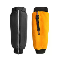 Winter Rijduitrusting Motorfiets Kniebeschermers Warm en Winddicht Gouden Fleece gevoerde Kniebeschermers Motorfiets Bee