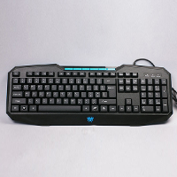 Wired USB Optical Gaming Keyboard 110 Keys Waterproof Ergonomic Design