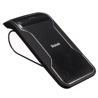 Wireless Bluetooth Handset Speakerphone Handsfree Speaker Car Kit Sun Visor Clip