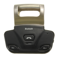 Wireless Bluetooth Handsfree Speakerphone Handset Kit Car Steering Wheel Alloy