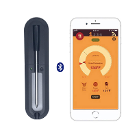 Wireless Slimme BBQ Thermometer Bluetooth Probe met telefoon app display Bakken Stomen Voedseltemperatuur Oven Temperatu