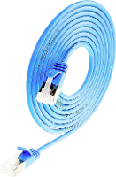Wirewin 9120042360328 RJ45 Netwerkkabel, patchkabel CAT 6A S/STP 1.00 M Blauw 1 stuk(s)