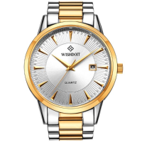 Wishdoit 003g Fashion Men Quartz Watch Luxury Date Display Business Wrist Watch