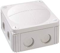 Wiska 10060531 Combi 607 aftakdoos grijs Grijs wit (RAL 7035) IP66/IP67
