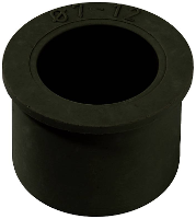 Wiska 10060768 RDE 25 Dicht inzetstuk Slagvast, Met trekontlasting M25 Kunststof Zwart (RAL 9005) 25 stuk(s)