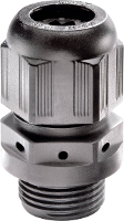 Wiska 10060802 Wartel M20 Polyamide Zwart 1 stuk(s)