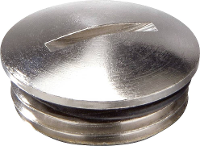 Wiska 10065082 EMVS ORD 20 Blindstop Slagvast M20 Metaal Natuur 100 stuk(s)