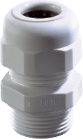 Wiska 10066196 PG21 Polyamide Zwart 1 stuk(s)