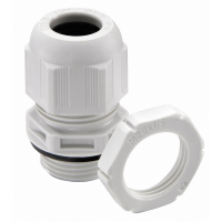 Wiska 10066525 Wartel M16 Polyamide Grijs wit (RAL 7035) 50 stuk(s)