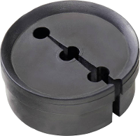 Wiska 10104447 GFD 16/01/050 Dicht inzetstuk Slagvast, Met trekontlasting M16 Kunststof Zwart (RAL 9005) 25 stuk(s)