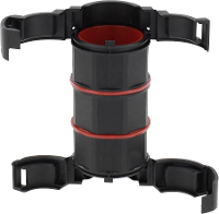 Wiska 10109729 BFC 23 23 BK Golfbuisadapter Zwart Recht 1 stuk(s)