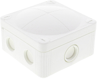Wiska COMBI 407/SDK5/W Aftakkast (l x b x h) 95 x 95 x 60 mm Crème wit IP66/IP67 1 stuk(s)