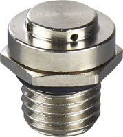 Wiska EMVPS 12 Blindstop Slagvast M12 Kunststof Grijs wit (RAL 7035) 10 stuk(s)
