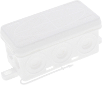 Wiska KA 006/5 WH Aftakkast (l x b x h) 86 x 44 x 41 mm Zwart (RAL 9005) IP55 1 stuk(s)