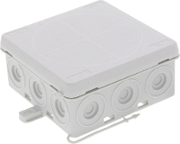 Wiska KA 012/5 LG Aftakkast (l x b x h) 86 x 86 x 41 mm Grijs wit (RAL 7035) IP55 1 stuk(s)
