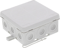 Wiska KA 012 LG Aftakkast (l x b x h) 86 x 86 x 41 mm Grijs wit (RAL 7035) IP55 1 stuk(s)