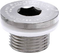 Wiska OSSP R 32 Blindstop Slagvast, Explosiebestendig M32 Metaal Natuur 1 stuk(s)