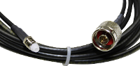 Wittenberg Antennen 10 m Antennekabel N stekker, FME bus 10 m