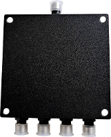 Wittenberg Antennen Antenneverdeler SMA bus Signalverteiler 4 fach SMA Buchsen , Frequenz 700 2700 MHz