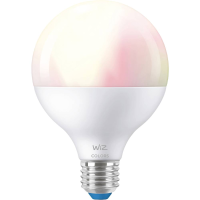 WiZ 08720169072275 LED lamp Energielabel F (A   G) E27 Globe 11 W = 75 W Warmwit tot koudwit (Ø x h) 95 mm x 139 mm Besturing via App 1 stuk(s)