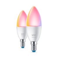 WiZ 8719514551275 LED lamp Energielabel F (A   G) E14 (b x h x d) 116 x 116 x 116 mm 2 stuk(s)