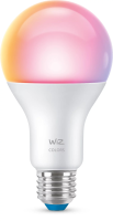 WiZ 8720169072299 LED lamp Energielabel F (A   G) E27 8.5 W (b x h x d) 122 x 122 x 60 mm 1 stuk(s)