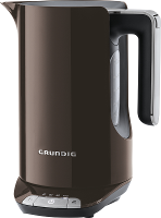 Grundig Wk 7280 G Waterkoker Snoerloos Kwartsgrijs, Zwart, Rvs