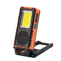 WK05 LED COB Werklicht Bluetooth luidspreker USB oplaadbare werklichten met magnetische basis Bluetooth compatibele luid
