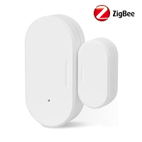 WKD DS010 SlimmeZigbe Deur Raam Sensor Slimme Contact Sensor APP Meldingen Stem Alarm Werkt met HA Hubitat Alexa Echo