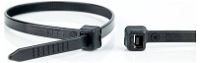 WKK 120196071 120196071 Kabelbinder 300 mm 4.80 Mm Zwart Hittegestabiliseerd, UV bestendig, Bestand tegen olie, Bestand tegen oplosmiddelen, Bestand tegen
